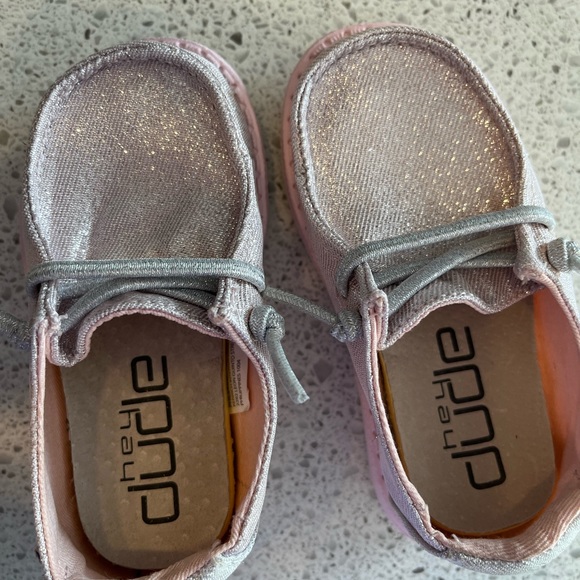 Hey dude Wendy Toddler Metallic Sparkle pink - Picture 4 of 4